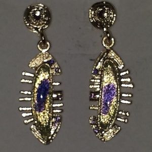 Vintage earings  925 Silver turquoise